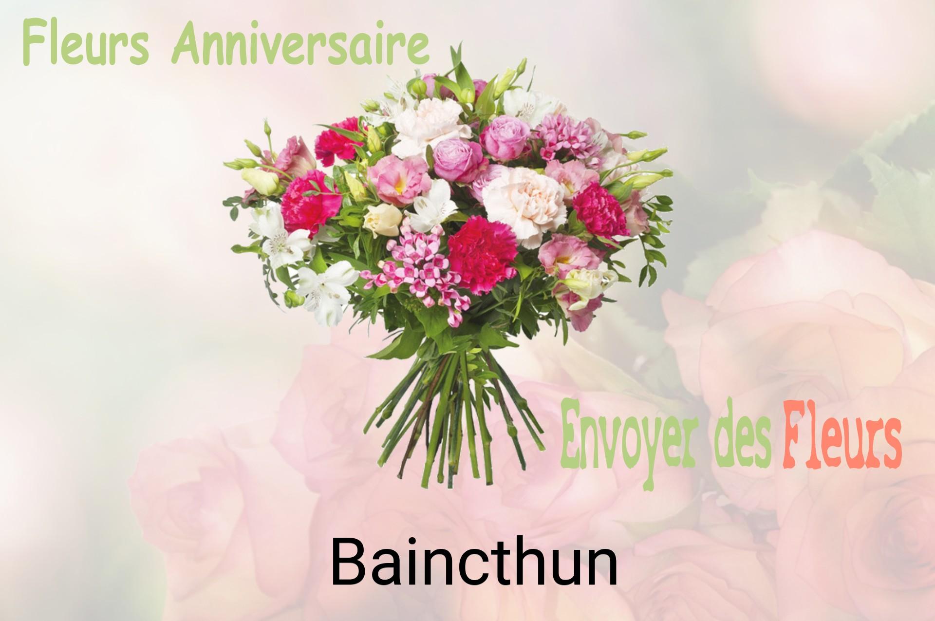 Bouquet de fleurs d’anniversaire livré à Baincthun