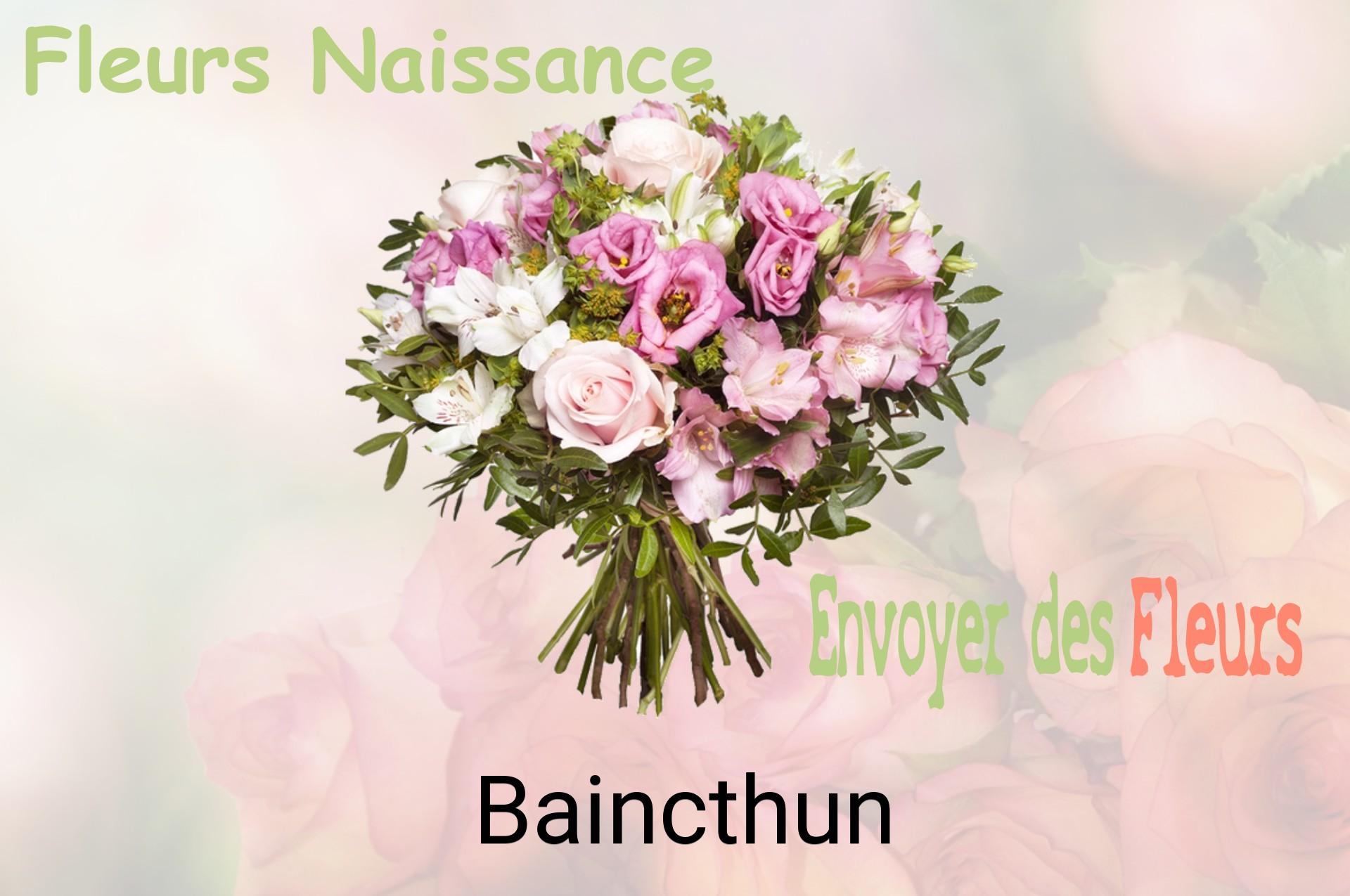 Bouquet de fleurs de naissance livré à Baincthun